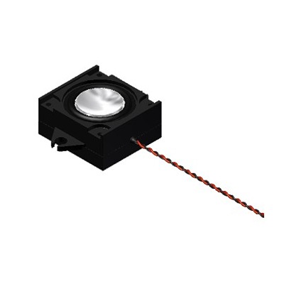 PUI Audio 8 Ω 2 W Miniature Speaker, 150 mm Lead Length 14.8 mm, 31mm