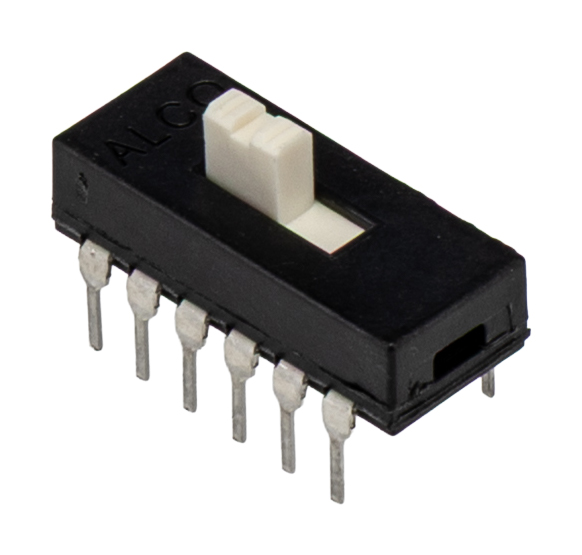 TE Connectivity PCB Slide Switch 4PDT Latching 300 mA Nylon