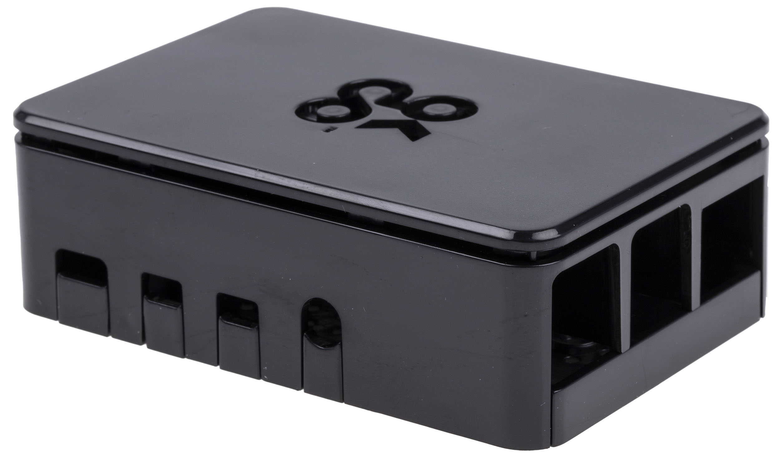 asm-1900133-21 Okdo ABS Raspberry Pi Case in Black