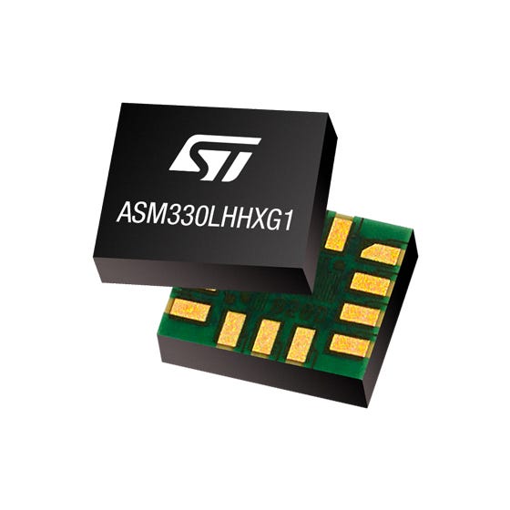 STMicroelectronics 6 Axis Surface Sensor 3 V 3.6V, I2C, SPI, LGA-14L, 14-Pin