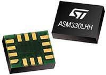STMicroelectronics 6 Axis Surface Accelerometer & Gyroscope 1.71 V 3.6V, I2C, MIPI I3CSM, SPI, LGA-14L, 14-Pin