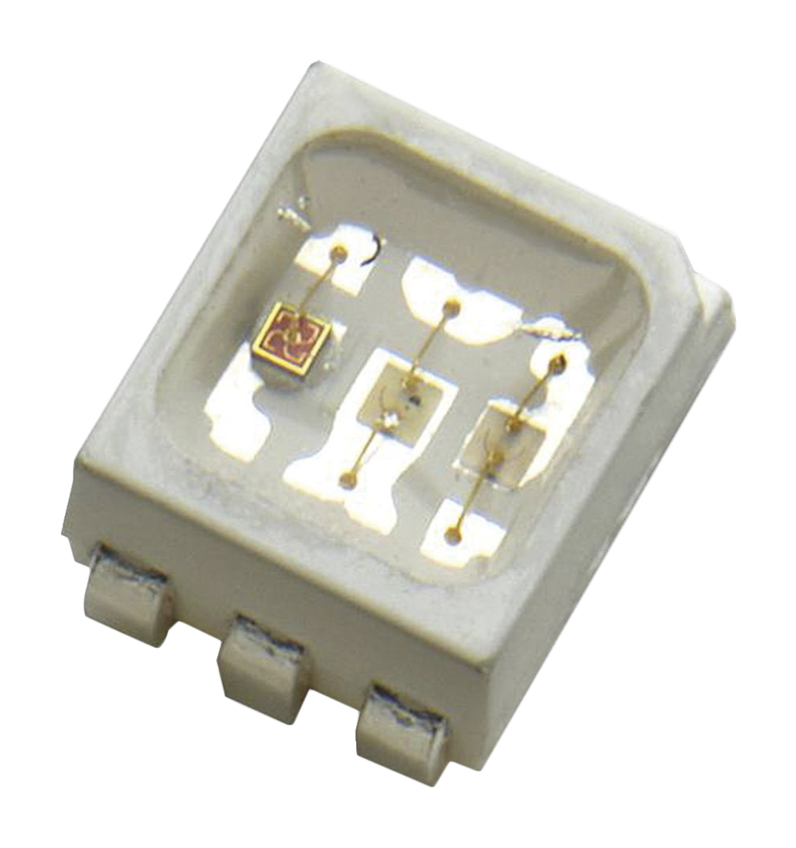 Broadcom 2.1 V RGB LED PLCC 6 Surface Mount ASMT ASMT-YTD7-0AA02