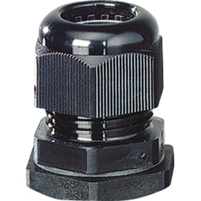 HENSEL ASS Series Black Polyamide Cable Gland, M16 x 1.5 Thread, 3 mm min., 10 mm max., IP69K, IP69, IP67, IP66