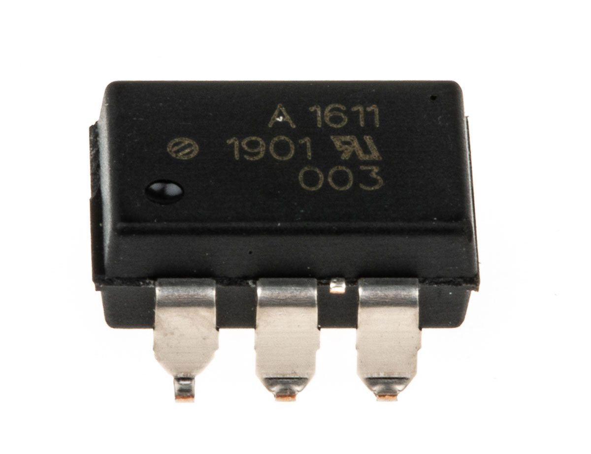 assr-1611-301e Broadcom ASSR-1611 Series Solid State Relay, 2.5 A Load, Surface Mount, 60 V Load, 1.7V Control