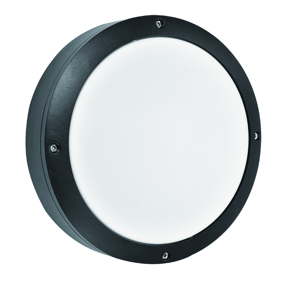 PowerLED Round Round LED Bulkhead Light, 18 W, 240V ac Lamp Supplied, IP65, ASTO