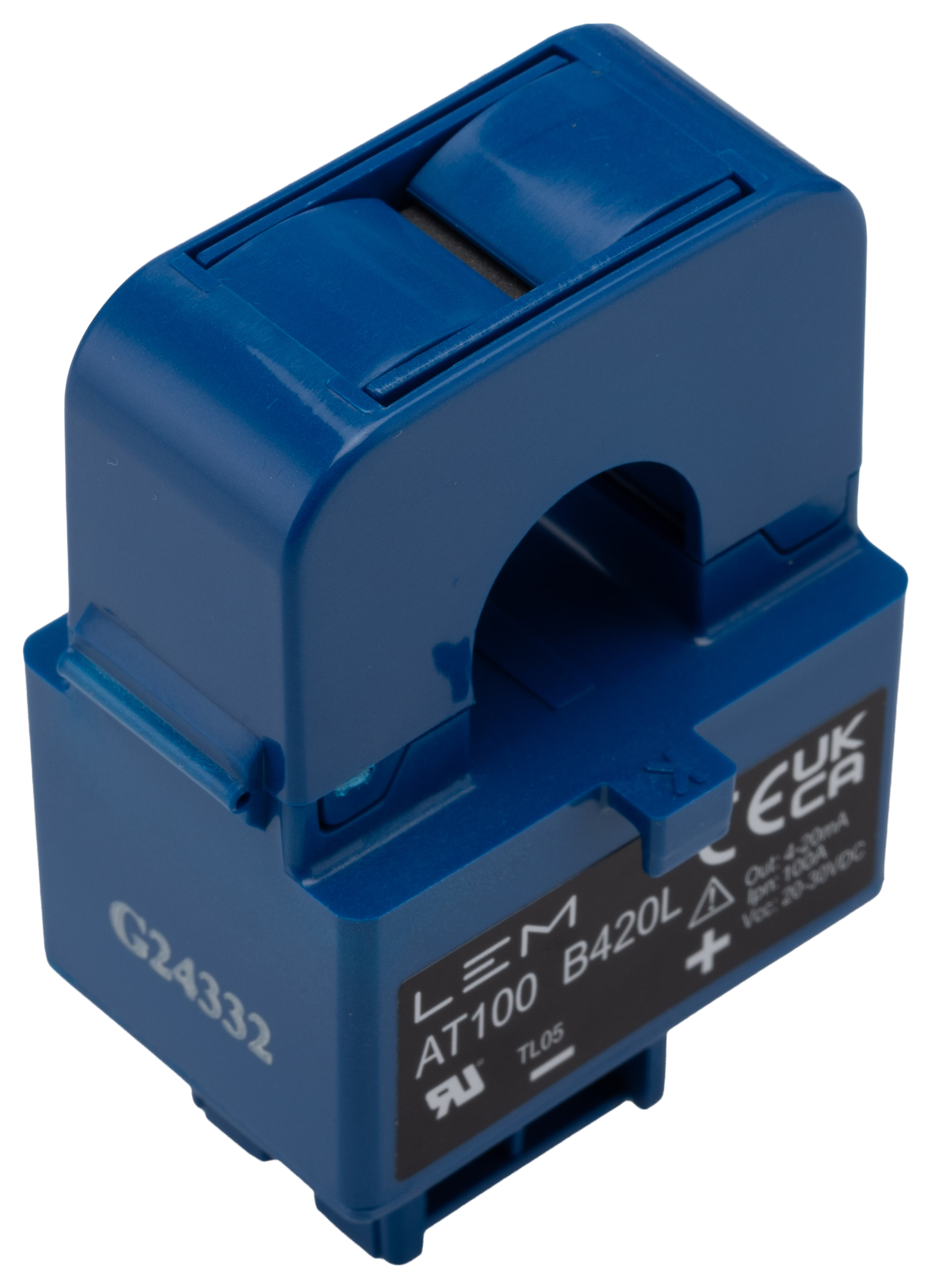 at-100-b420l LEM AT Series Current Transformer 100 A 20V dc, 30 V dc 16 mm Bore
