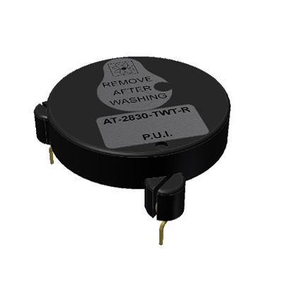 PUI Audio 93 dBA Through Hole External 12.7 mm Piezo Buzzer Transducer 30 mm 3 V Min 28V Max