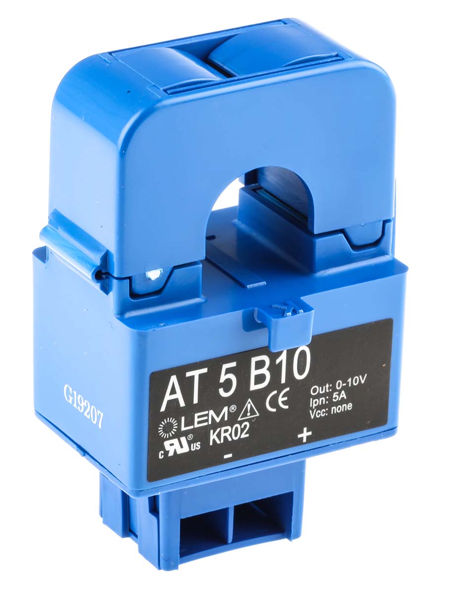 LEM AT-B10 Series Current Transformer 5 A 16 mm Bore