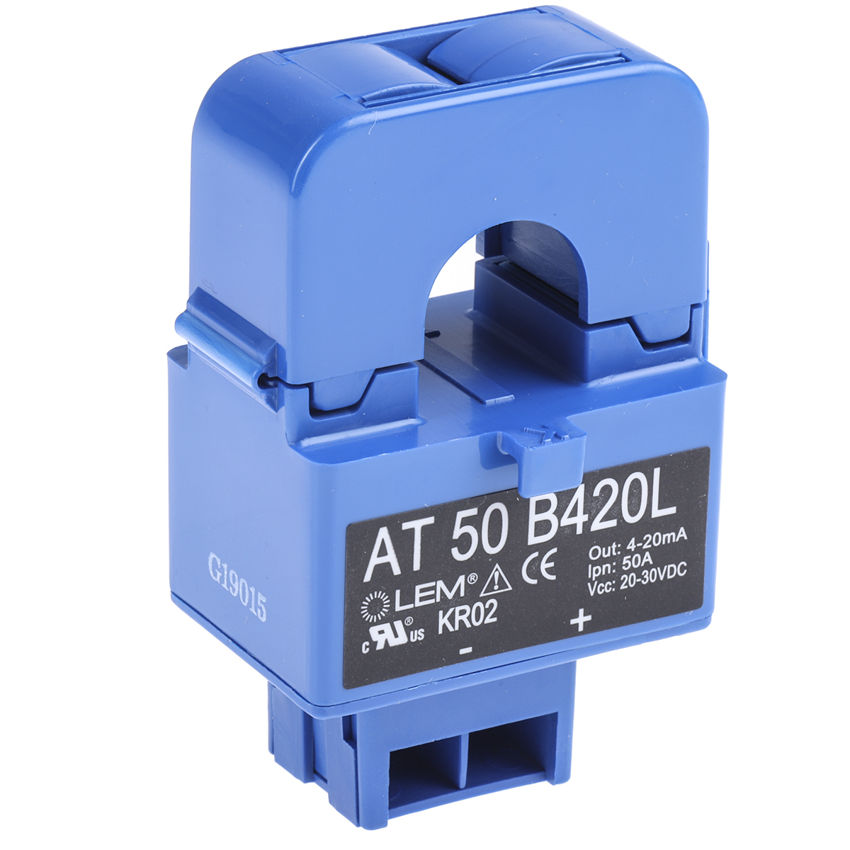 LEM AT-B420L Series Current Transformer 50 A 20V dc, 30 V dc 16 mm Bore