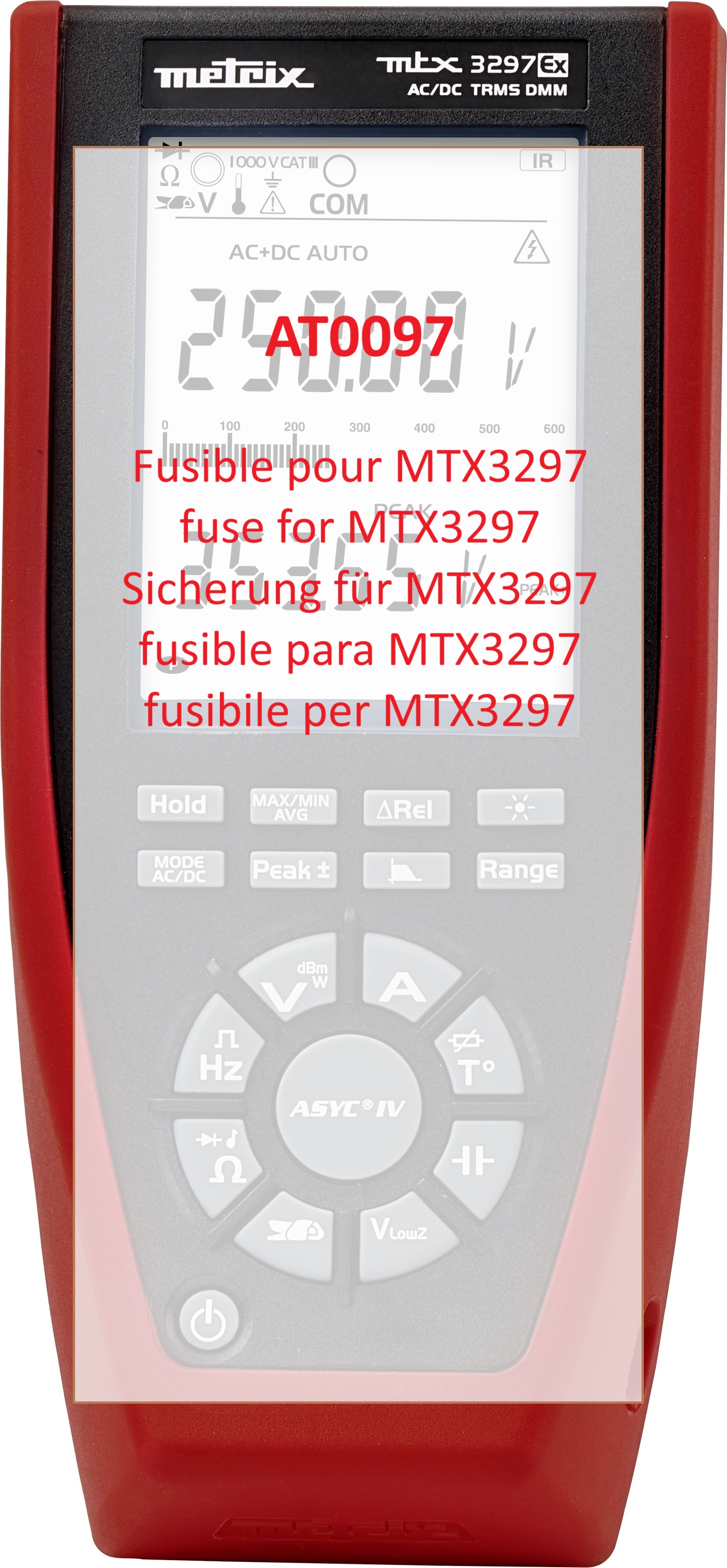 Metrix Multimeter Fuse, 20A, 1000V 90 mm