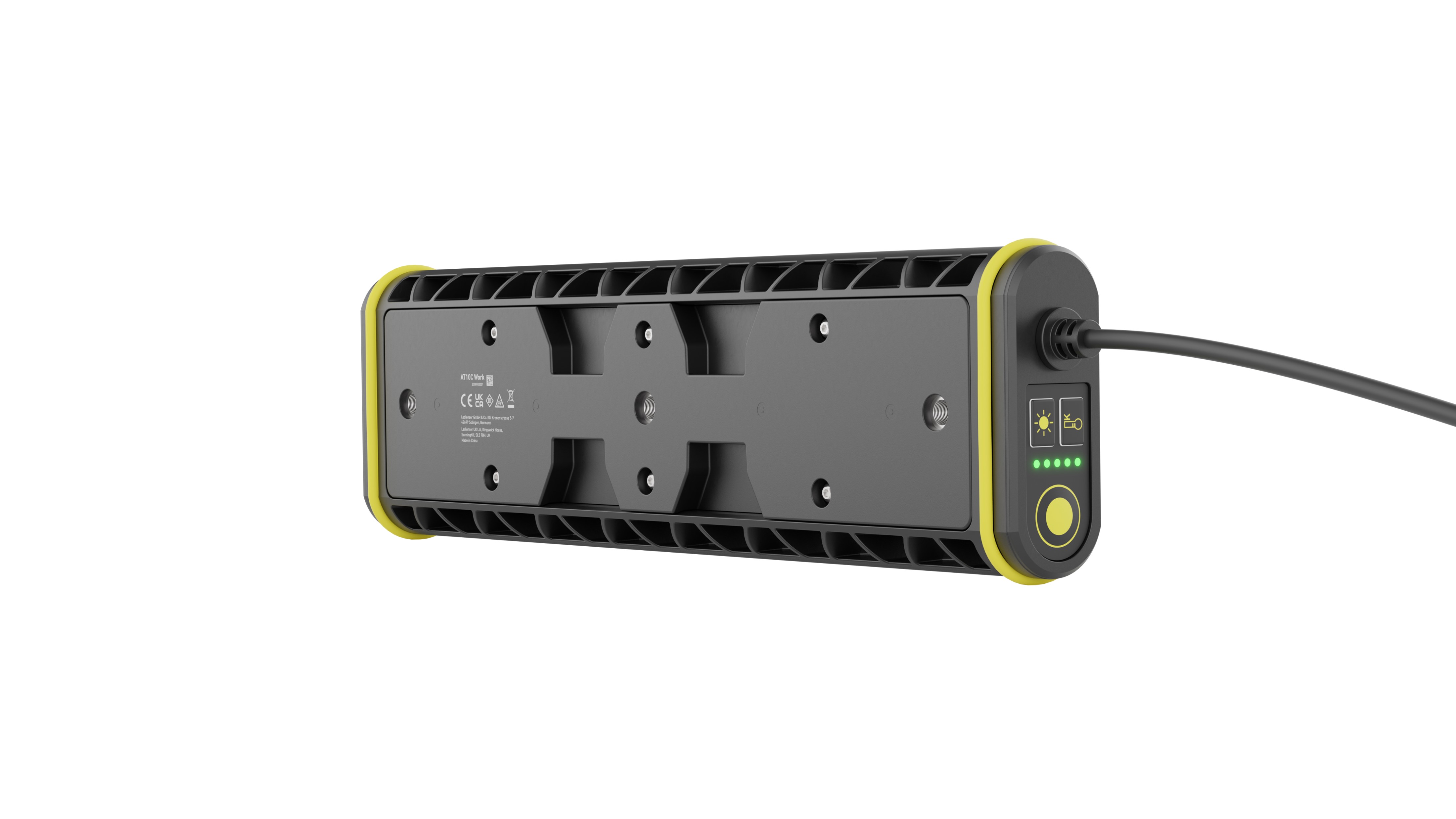 at10c-work Led Lenser AT10C Floodlight, 48 LED, 500 W Black, 5000 lm, IP67, 230V
