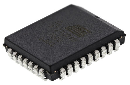 Microchip 4 MB EPROM 32-Pin PLCC, AT27C040-70JU