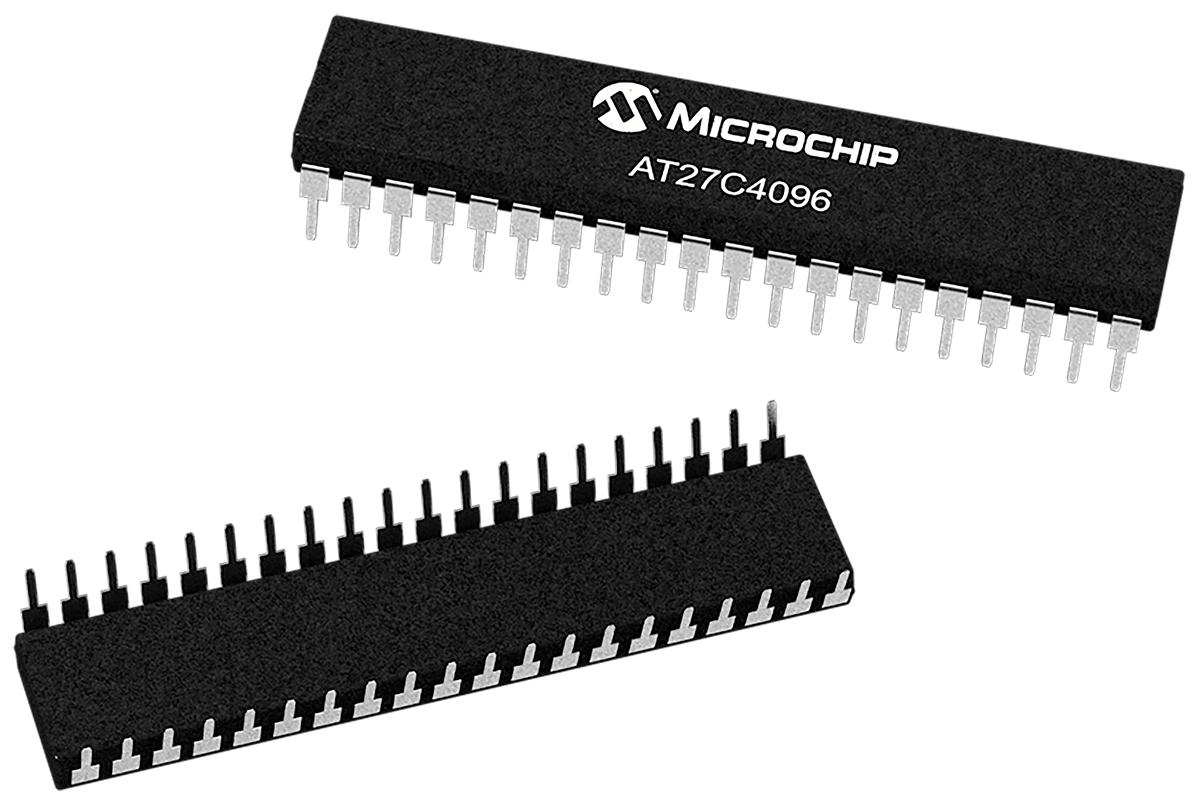 Microchip 4 MB EPROM 40-Pin PDIP, AT27C4096-90PU