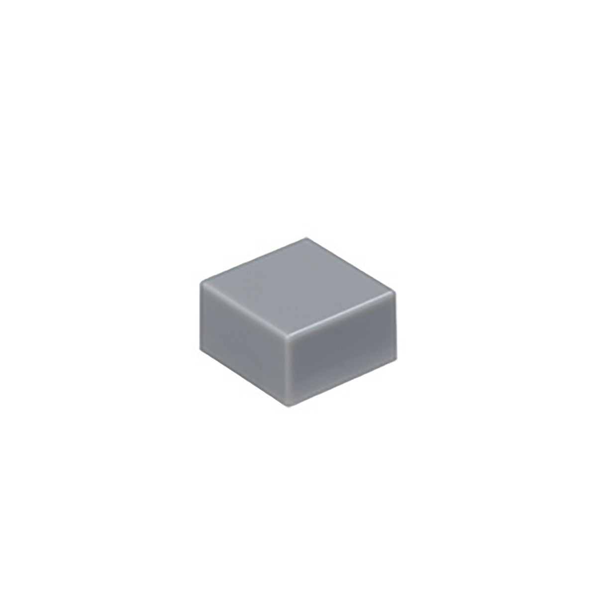NKK Switches Grey Push Button Cap for Use with JB Series Pushbuttons