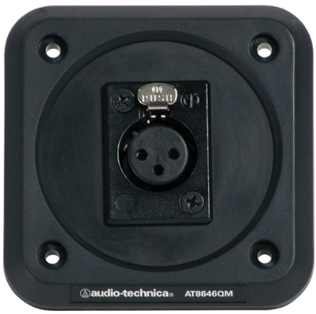 Audio-Technica Shock-Mount Plate AT8646QM Mounting Plate for use with UniPoint gooseneck microphones