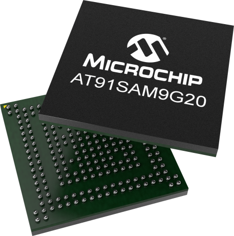 Microchip AT91SAM9G20B-CFU ARM926EJ-S Microprocessor SAM9G20 32 bit ARM 400 MHz 217-Pin BGA