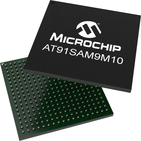 Microchip AT91SAM9M10C-CU-999 ARM926EJ-S Microprocessor SAM9G46 32 bit ARM 400 MHz 324-Pin TFBGA