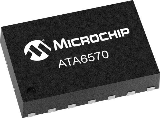 Microchip ATA6570-GCQW1, CAN Caps 5 Mbps, 14-Pin SOIC