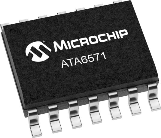 Microchip ATA6571-GNQW1-VAO, CAN Caps 5 Mbps, 14-Pin SOIC
