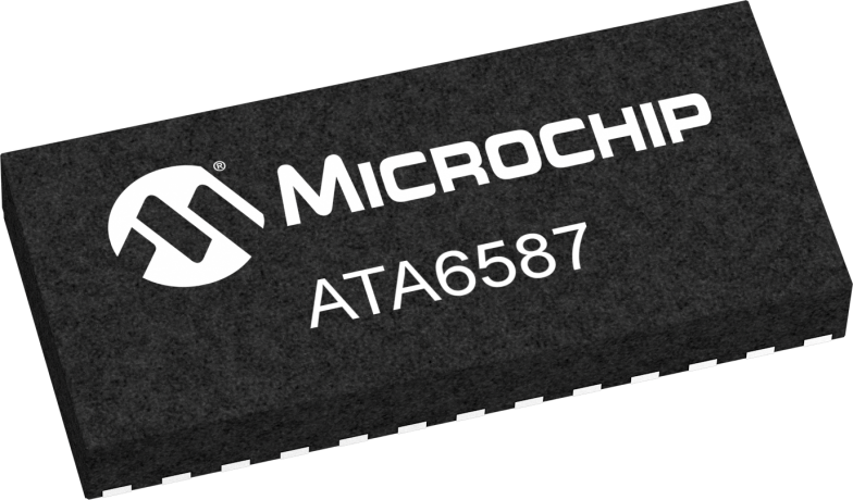 Microchip ATA6587-GUQW1-VAO, System Basis Chip 5 Mbps, 26-Pin VDFN