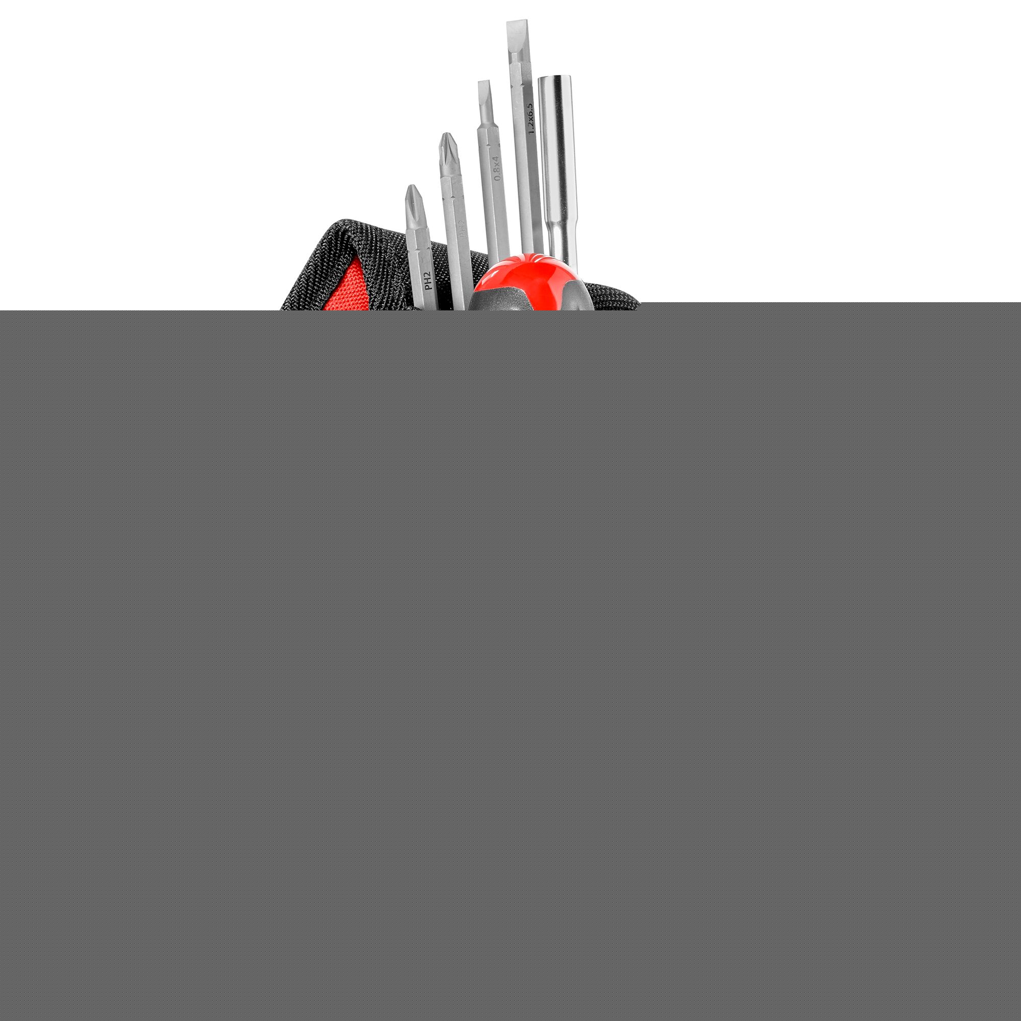 Facom Hex, Slotted, Pozidriv, Phillips, Hex Screwdriver Bit Set 6 Pieces
