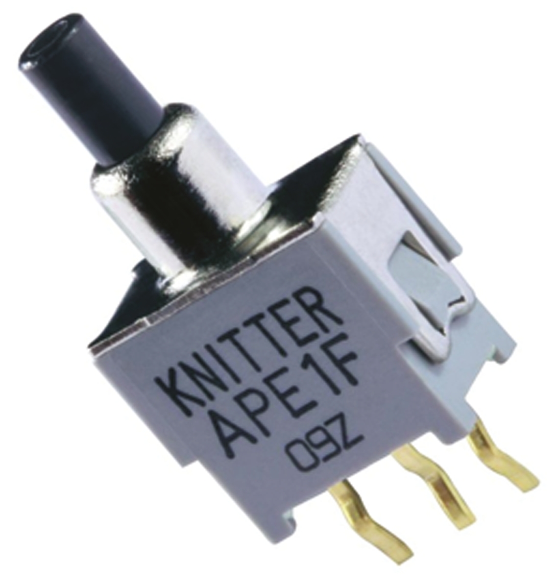 KNITTER-SWITCH Toggle Switch, PCB Mount, On-On, SPDT, Solder Terminal, 20 mV dc, 48 V ac