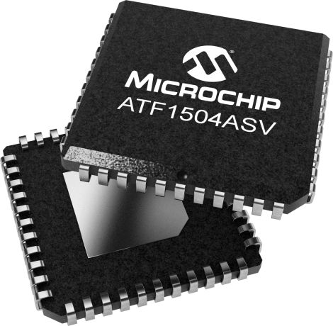 Microchip ATF1504ASV-15AU44 Complex Programmable Logic Device ATF15xx EEPROM 64 Cells, 64 I/O, 15 ns 64 Labs, In System
