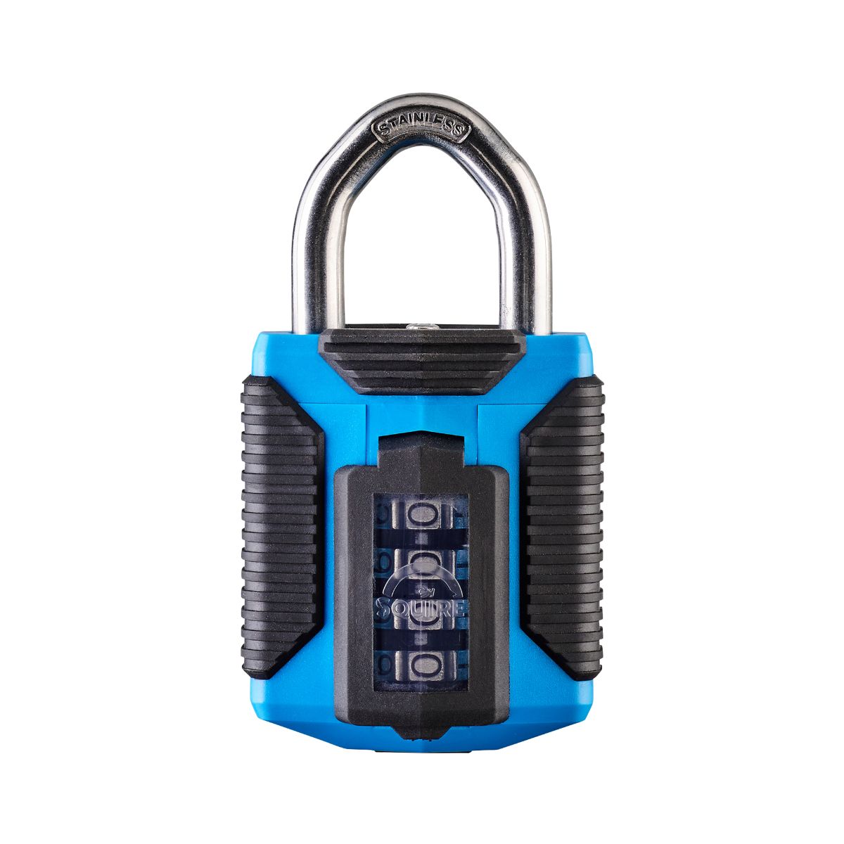 Squire Combination Padlock Hardened Steel, Stainless Steel Combination Padlock Weatherproof, 8 mm Shackle