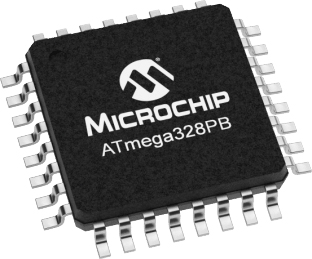 Microchip, 8 bit 8 Bit CPU, ATmega328PB Microcontroller, 20 MHz, 32kB FLASH, 32-Pin TQFP