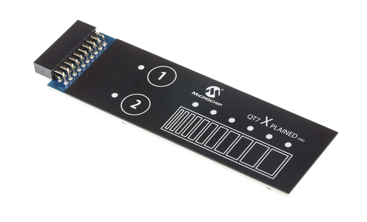 Microchip QT7 Xplained Pro Extension Kit Add On Board for Xplained Pro MCU Board