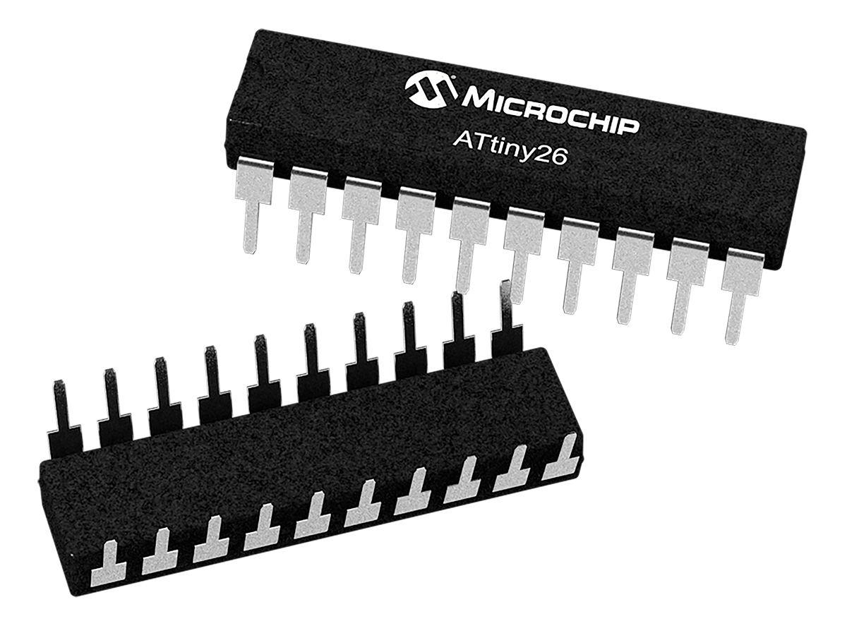 Microchip ATTINY261A-SU, 8 bit AVR, ATTINY261A Microcontroller, 20 MHz, 2kB FLASH, 20-Pin SOIC