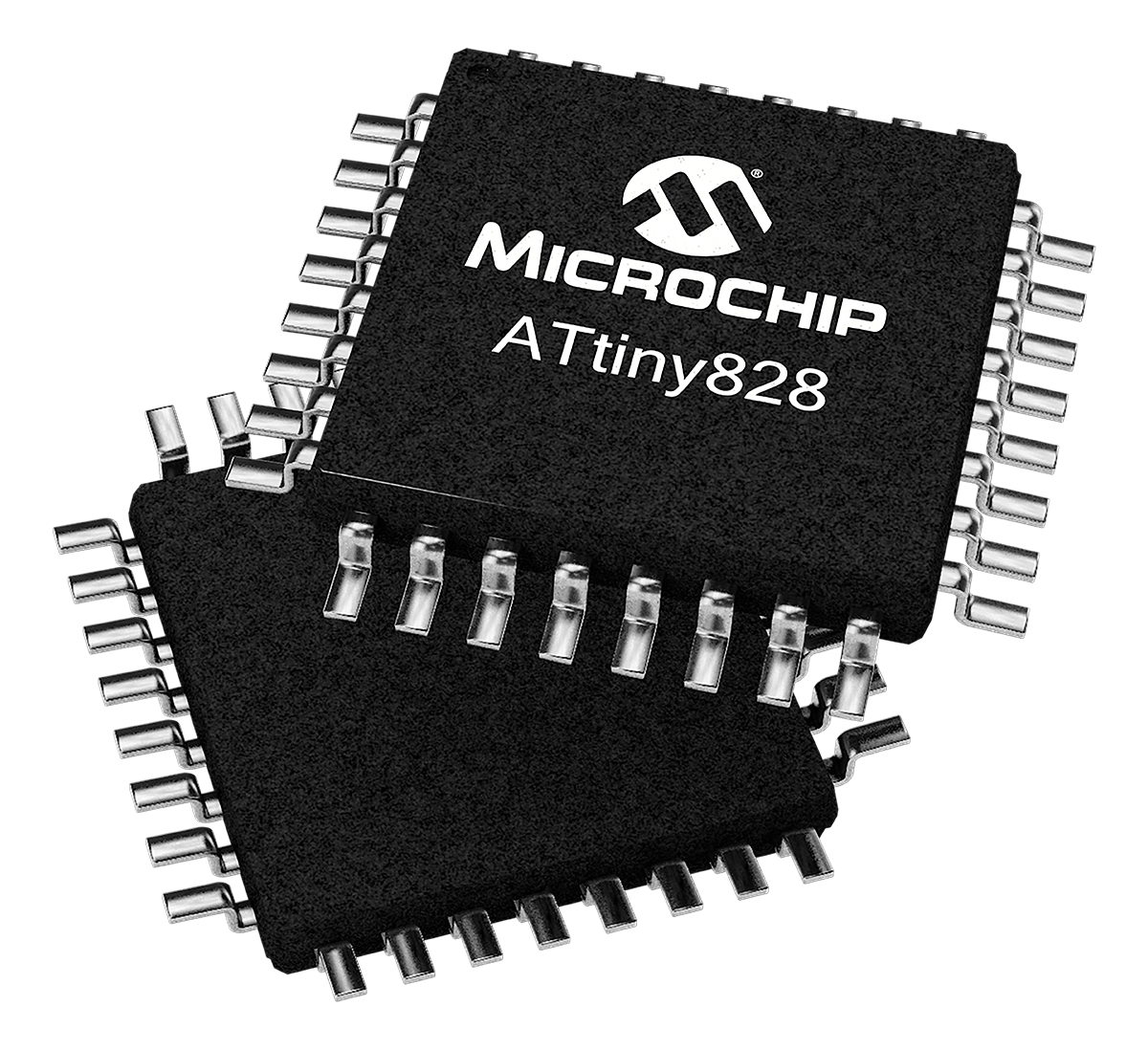 Microchip ATTINY828-AU, 8 bit AVR, ATTINY828 Microcontroller, 20 MHz, 8kB FLASH, 32-Pin TQFP