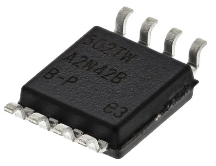 attiny85v-10su Microchip ATTINY85V-10SU, 8 bit AVR, ATTINY85V Microcontroller, 8 MHz, 8kB FLASH, 8-Pin SOIC