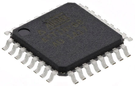 Microchip ATTINY88-AU, 8 bit AVR, ATTINY88 Microcontroller, 12 MHz, 8kB FLASH, 32-Pin TQFP