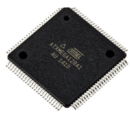 Microchip ATXMEGA128A1-AU, 16 bit AVR, ATXMEGA128A1 Microcontroller, 32 MHz, 128kB FLASH, 100-Pin TQFP