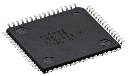 atxmega256a3u-au Microchip ATXMEGA256A3U-AU, 16 bit AVR, ATxmega256A3U Microcontroller, 32 MHz, 256kB FLASH, 64-Pin TQFP