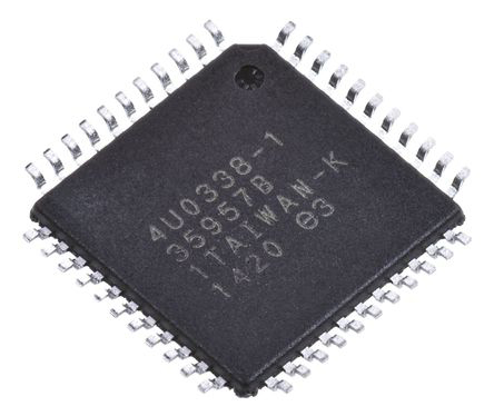 atxmega32a4-au Microchip ATXMEGA32A4-AU, 16 bit AVR, ATXMEGA32A4 Microcontroller, 32 MHz, 32kB FLASH, 44-Pin TQFP