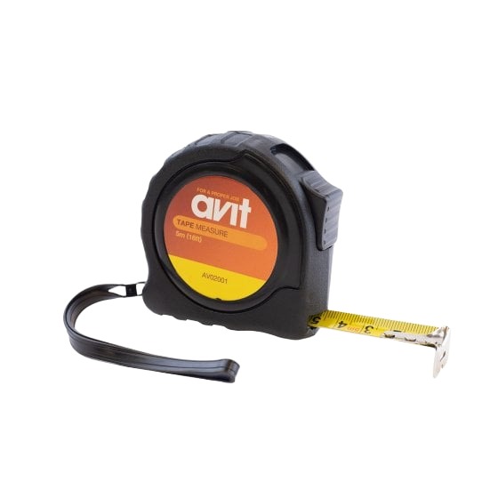 Avit AV020 5 m Tape Measure, Imperial/Metric