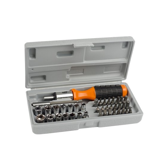 Avit 40-Piece 2 in Metric Socket & Bit Set