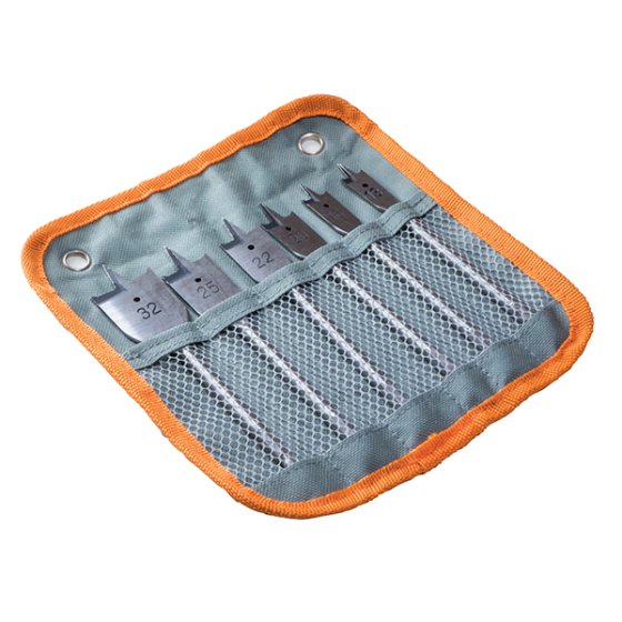 Avit 6-Piece Wood Set for Wood, 32 mm Max, 13 mm Min, High Speed Steel Bits