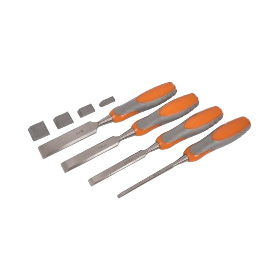 Avit 4 Piece Wood Chisel Set, 15 mm Blade Width