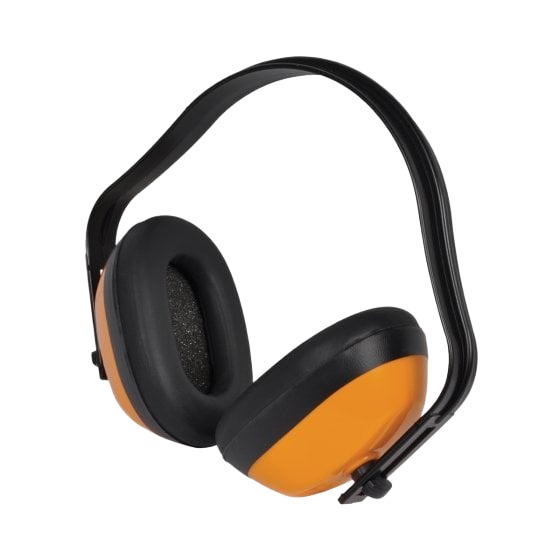 Avit AV1 Ear Defender with Headband, 27 dB, Black