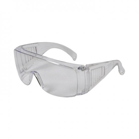Avit AV13020 Safety Spectacles, Impact Resistant, Clear, Clear Polycarbonate Lens, Polycarbonate