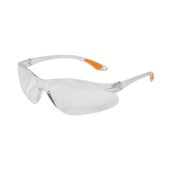 Avit AV Safety Glasses, Impact Resistant, Clear, Clear Polycarbonate Lens