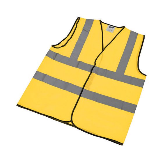 Avit Yellow Hi Vis Vest Polyester, XL