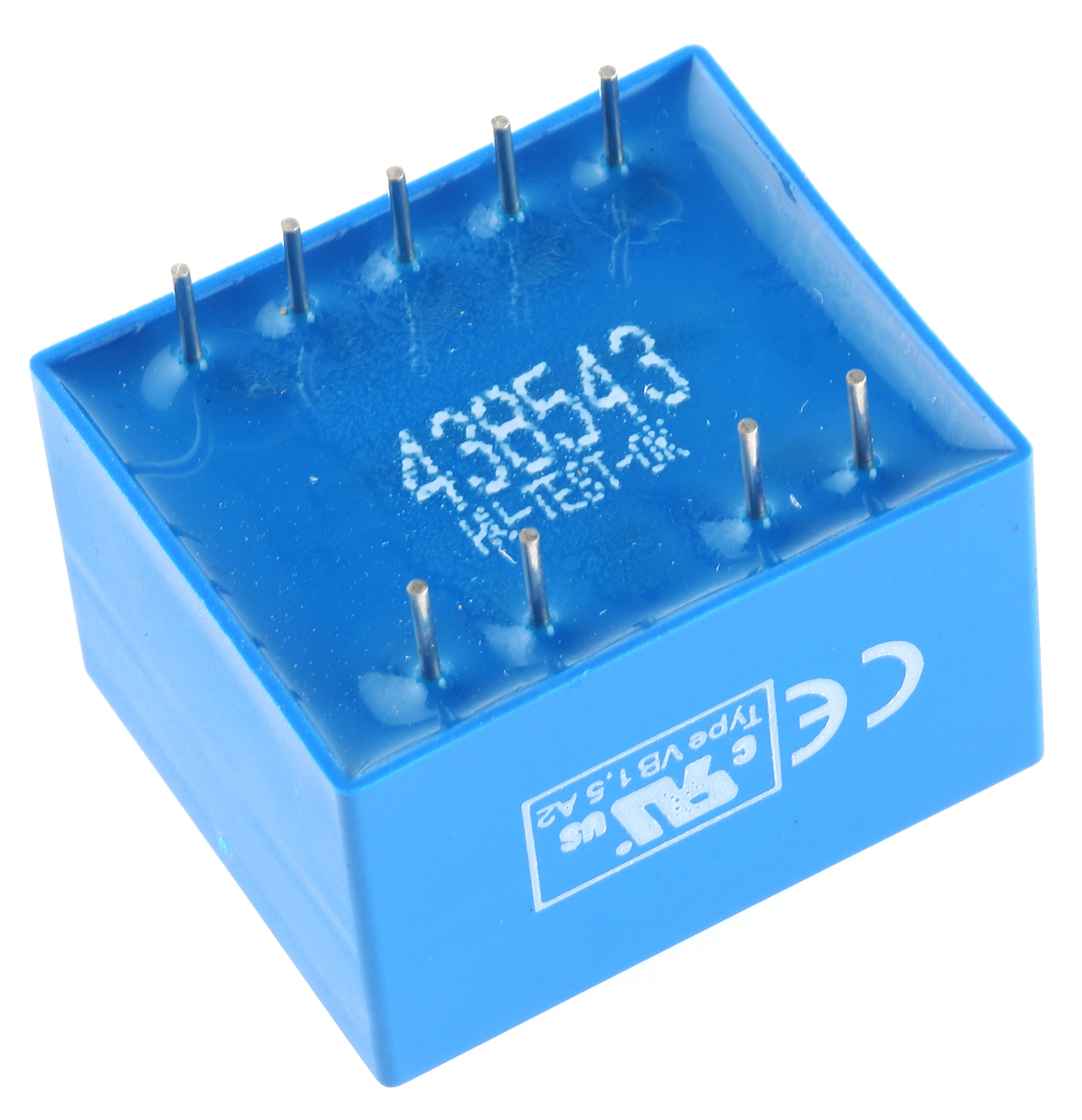 avb15224 Block 24 V ac 2 Output Through Hole PCB Transformer, UL 1.5 VA