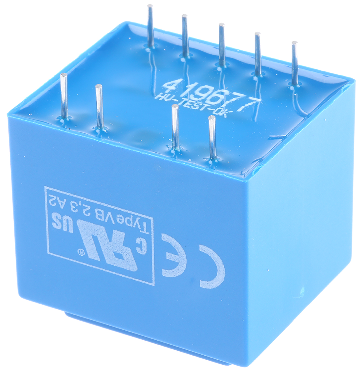 avb2329 Block 9 V ac 2 Output Pin PCB Transformer, VDE 0570 part 2-1, DIN EN 61558-2-1, DIN EN 61558-2-6, IEC 61558-2-1, VDE
