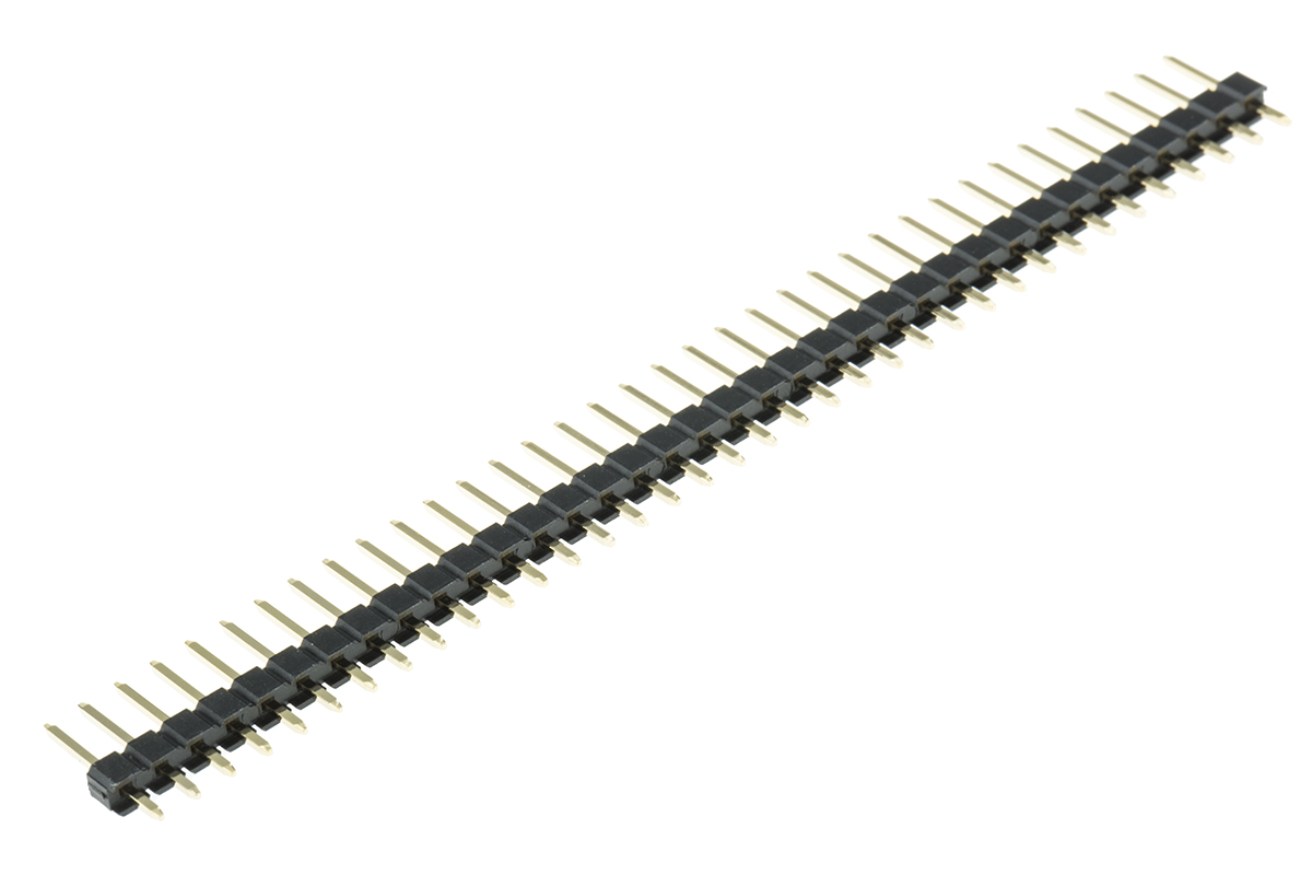 ASSMANN WSW AW140 Series Straight Through Hole Pin Header, 36 Contact(s), 2.54 mm Pitch, 1 Row, Unshrouded