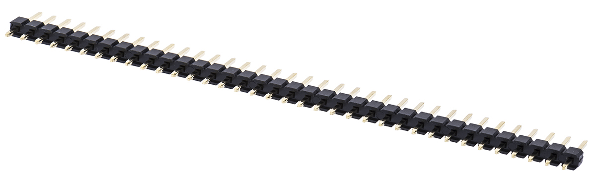 aw140-eg-g36b ASSMANN WSW AW140 Series Straight Through Hole Pin Header, 36 Contact(s), 2.54 mm Pitch, 1 Row, Unshrouded