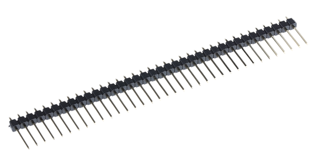 ASSMANN WSW AW140 Series Straight Through Hole Pin Header, 36 Contact(s), 2.54 mm Pitch, 1 Row, Unshrouded